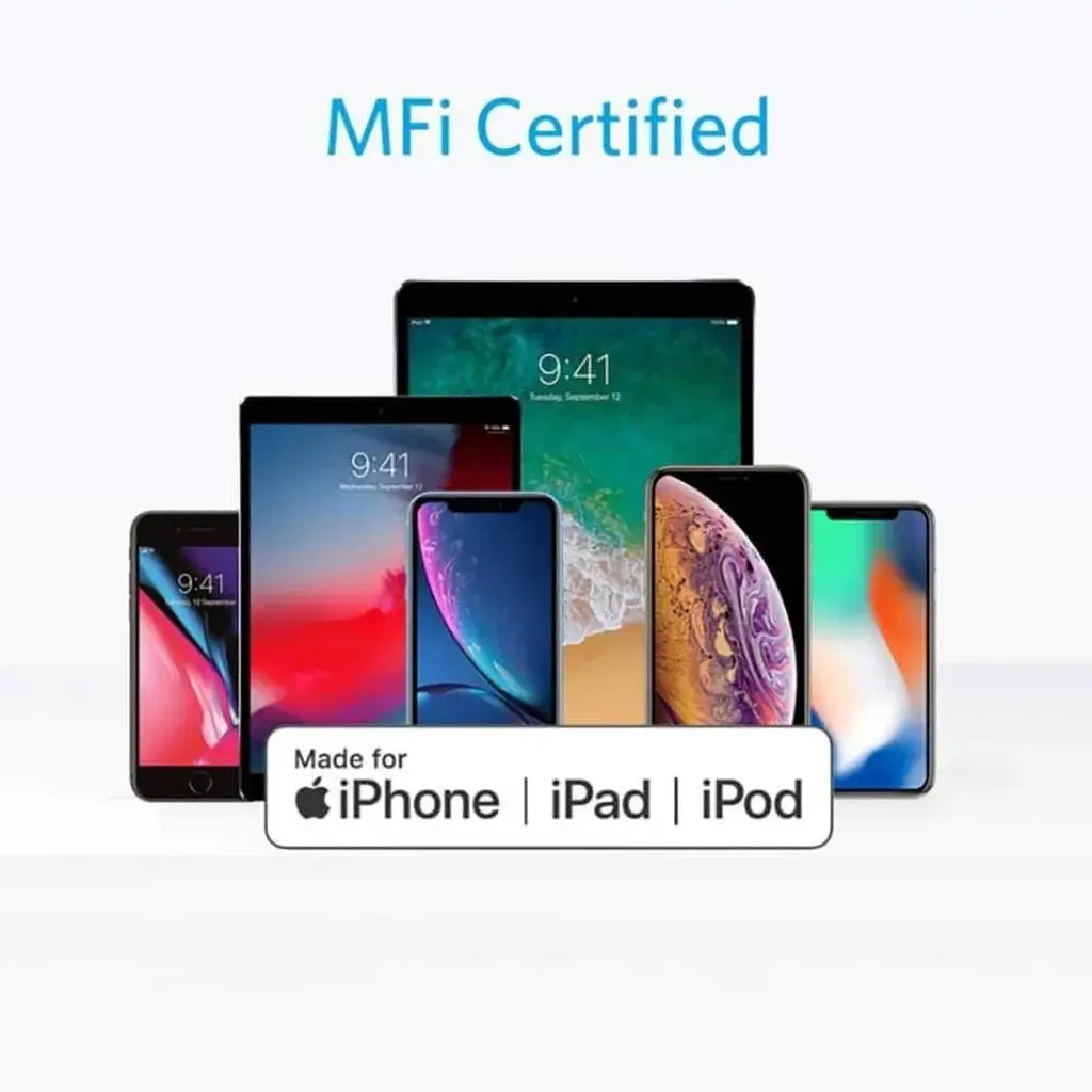 کابل تبدیل USB به لایتنینگ انکر مدل A8012 طول 0.9 متر - تصویر 8
