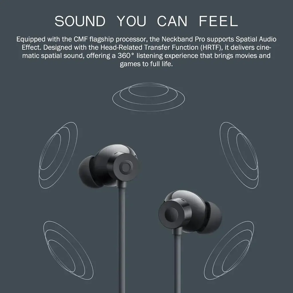 هدفون بلوتوثی ناتینگ مدل CMF Neckband Pro - تصویر 5