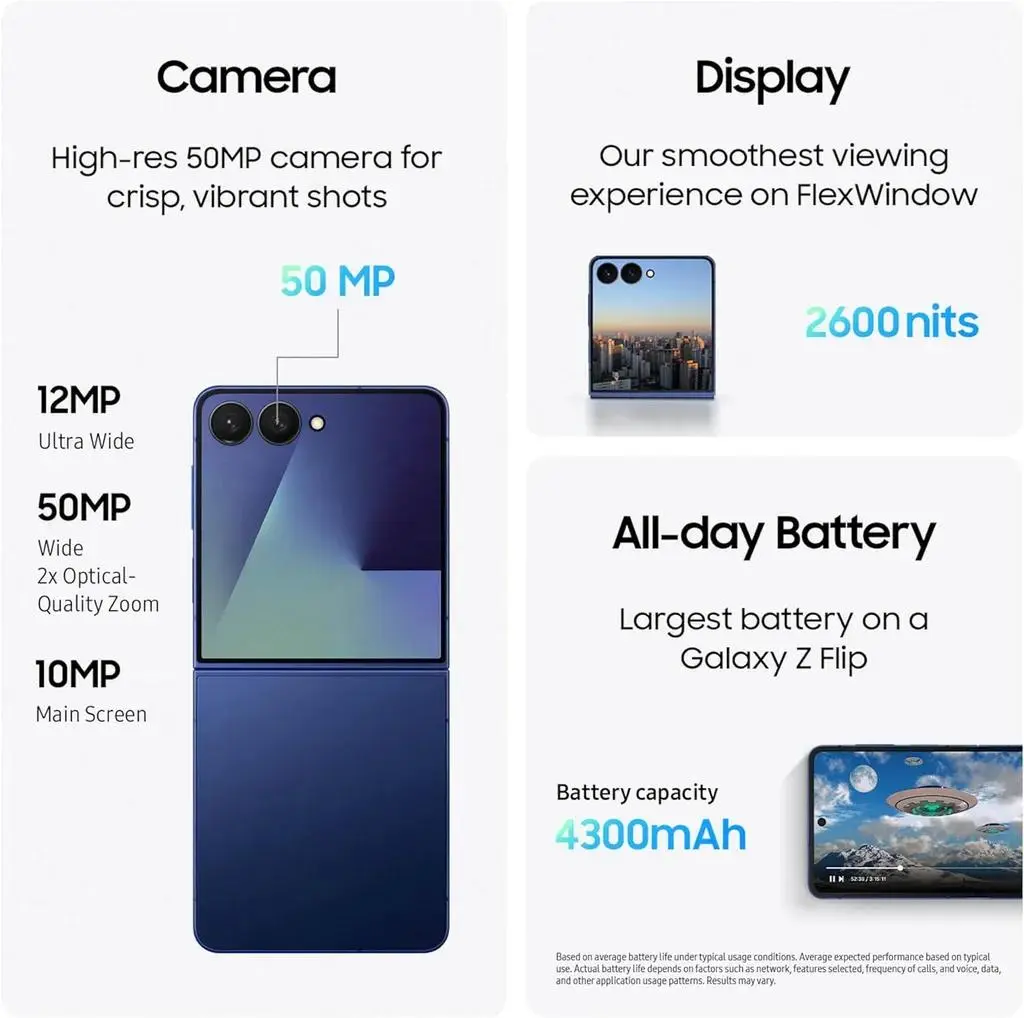 گوشی موبایل سامسونگ مدل Galaxy Z Flip 7 تک سیمکارت ظرفیت 512 گیگابایت و رم 12 گیگابایت - ویتنام - تصویر 8