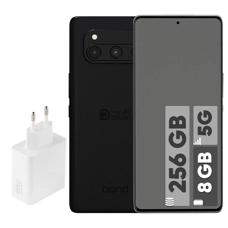 گوشی موبایل داریا مدل bond 5G دو سیم کارت ظرفیت 256 گیگابایت و رم 8 گیگابایت به همراه شارژر - تصویر 1
