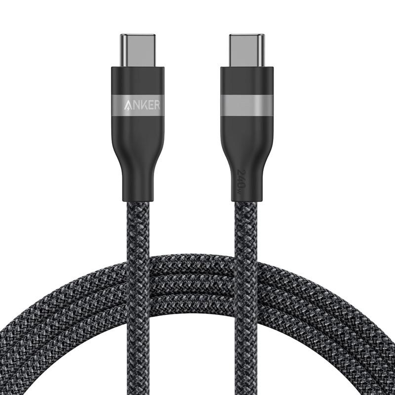 کابل تبدیل USB-C به USB-C انکر مدل A82E2 طول 0.9 متر با توان 240 وات - تصویر 1
