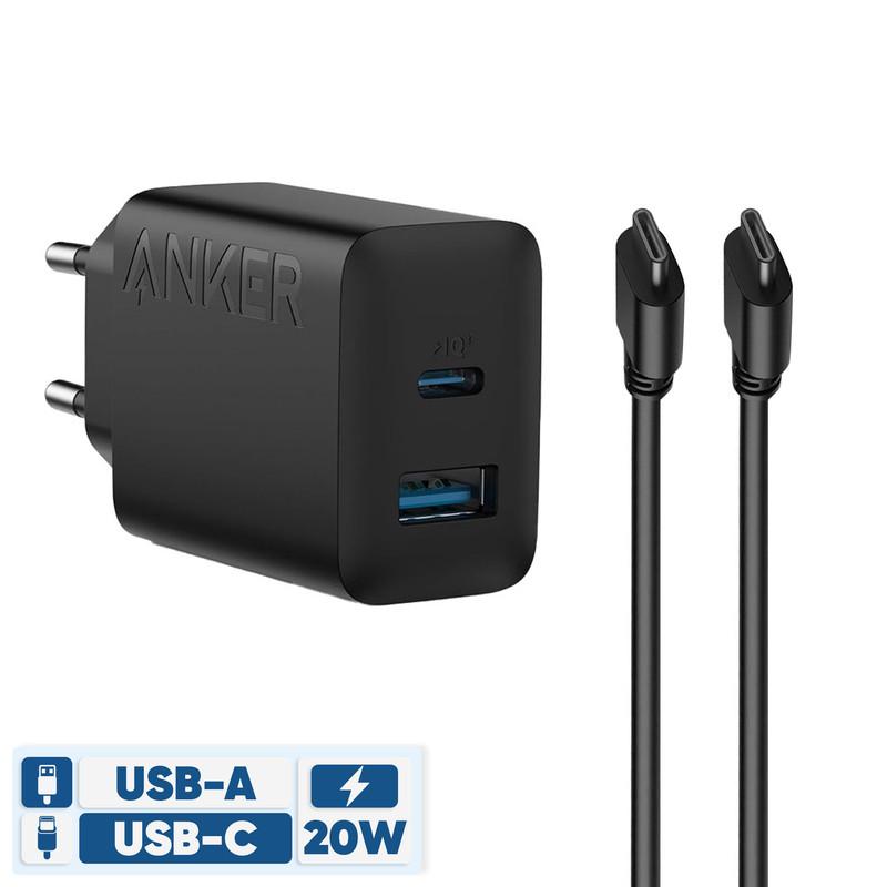 شارژر دیواری 20 وات انکر مدل B2348 به همراه کابل USB-C به طول 1.5 متر	 - تصویر 1