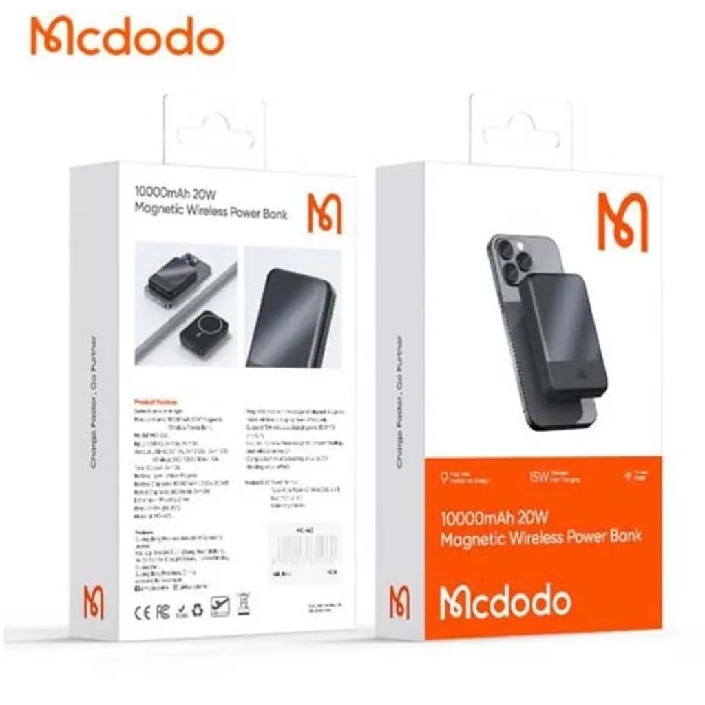 پاوربانک 20 وات مک دودو مدل MC-426 ظرفیت 10000 میلی آمپر ساعت - تصویر 2