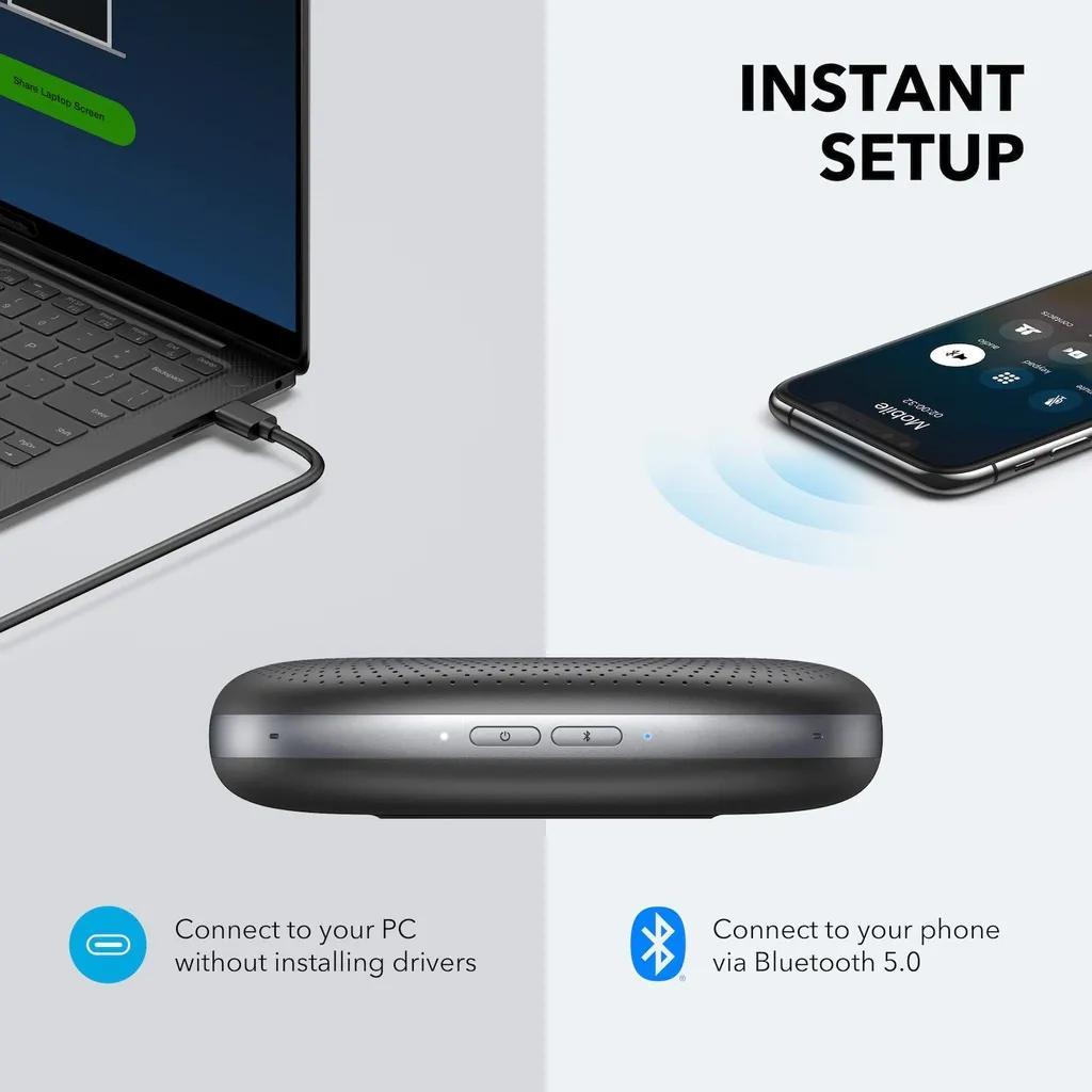 اسپیکر بلوتوثی انکر مدل PowerConf A3301H11 - تصویر 4