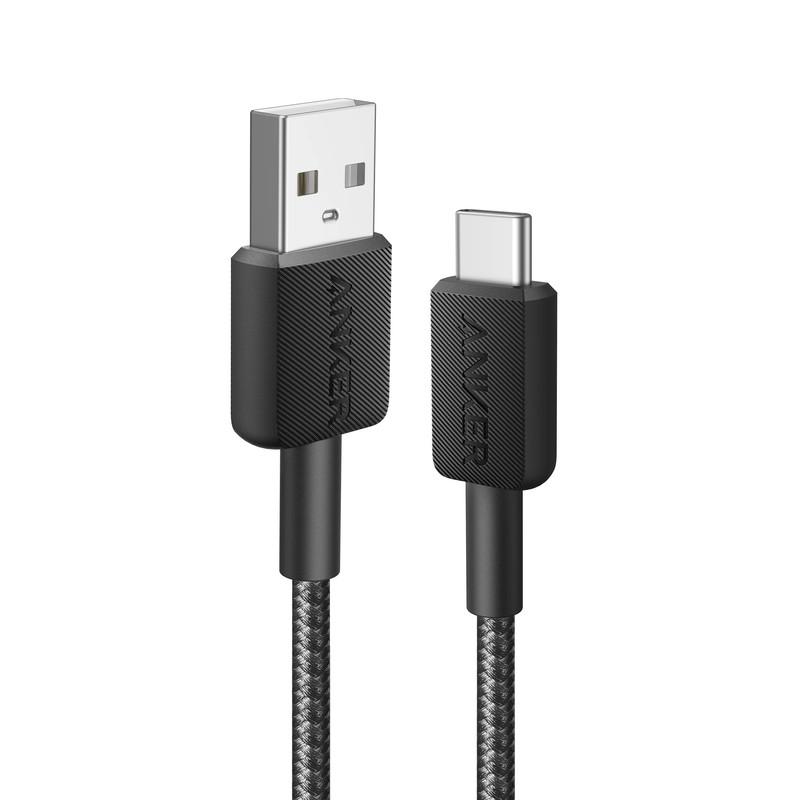 کابل تبدیل USB به USB-C انکر مدل 322/A81H5 طول 0.9 متر - تصویر 1