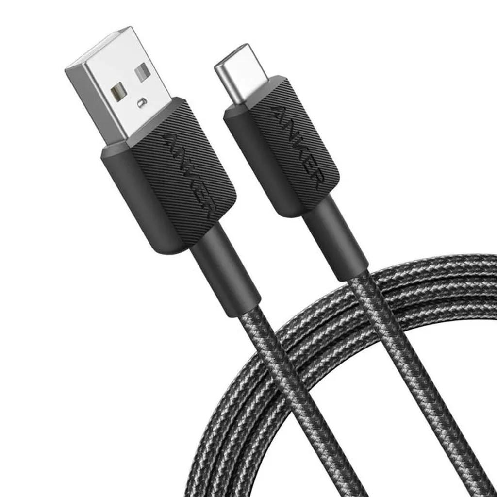 کابل تبدیل USB به USB-C انکر مدل 322/A81H6 طول 1.8 متر - تصویر 5