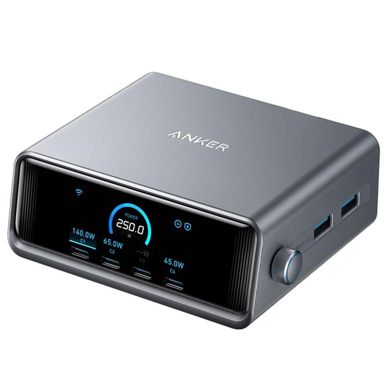 شارژر رومیزی 250 وات 6 پورت انکر مدل Prime Charger A2345 - تصویر 1