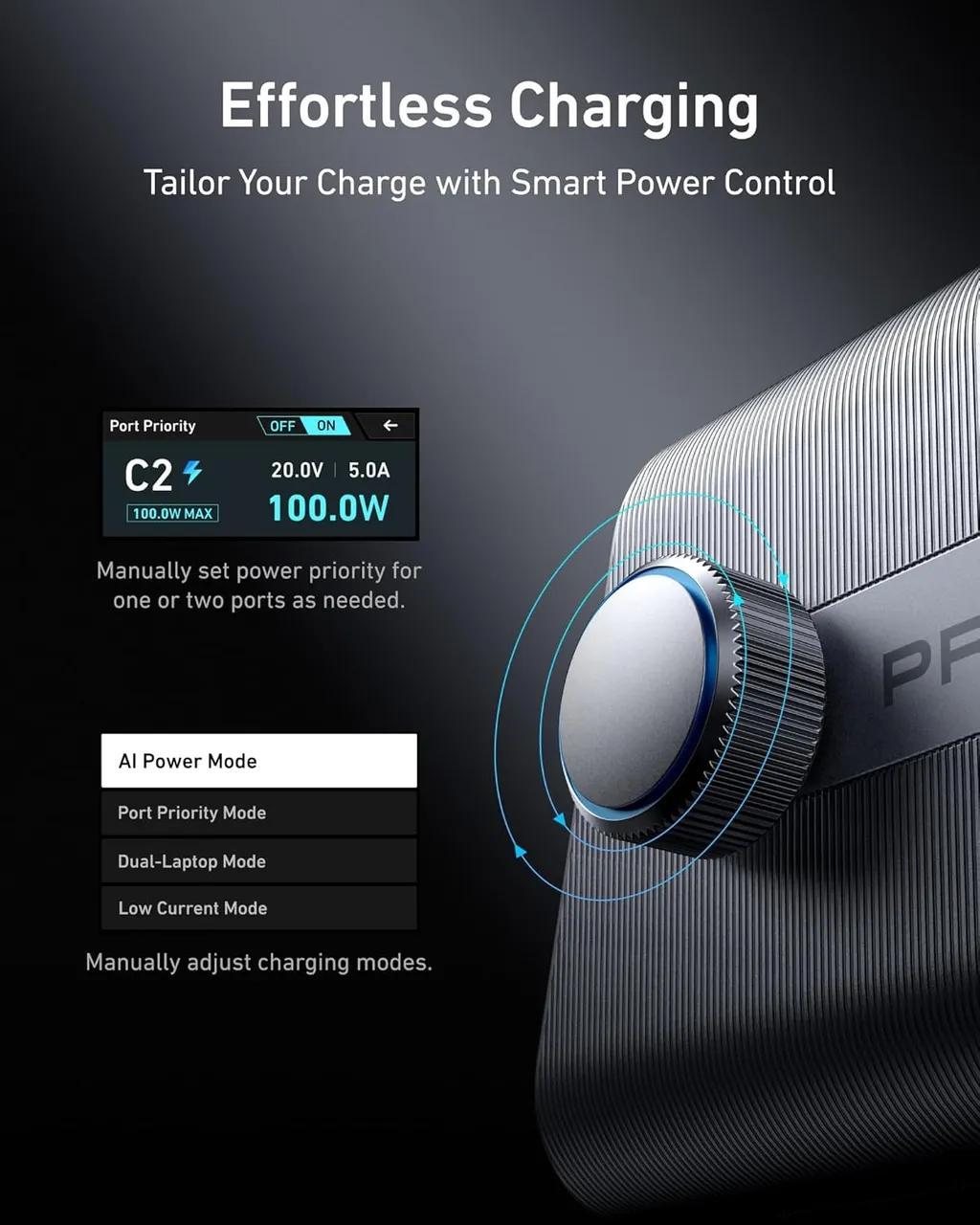 شارژر رومیزی 250 وات 6 پورت انکر مدل Prime Charger A2345 - تصویر 5