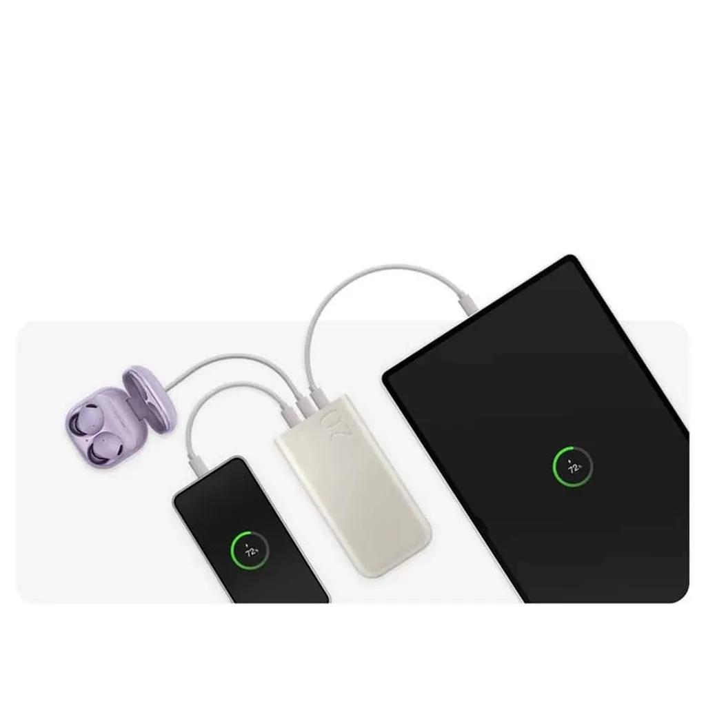 پاوربانک 45 وات سامسونگ مدل Battery Pack EB-P4520 ظرفیت 20000 میلی‌آمپر ساعت - تصویر 2