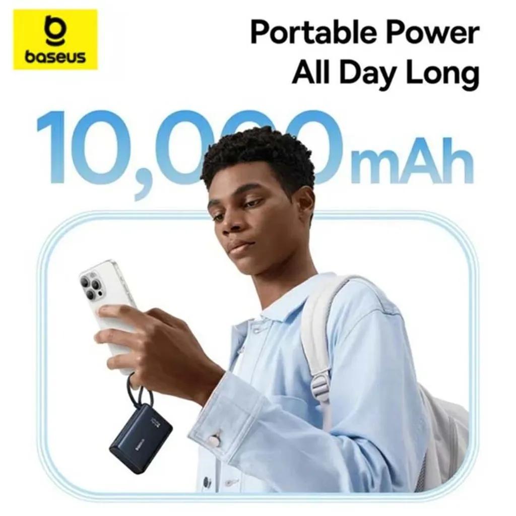 پاوربانک بیسوس مدل PicoGo 45W ظرفیت 10000 میلی آمپر ساعت  - تصویر 5
