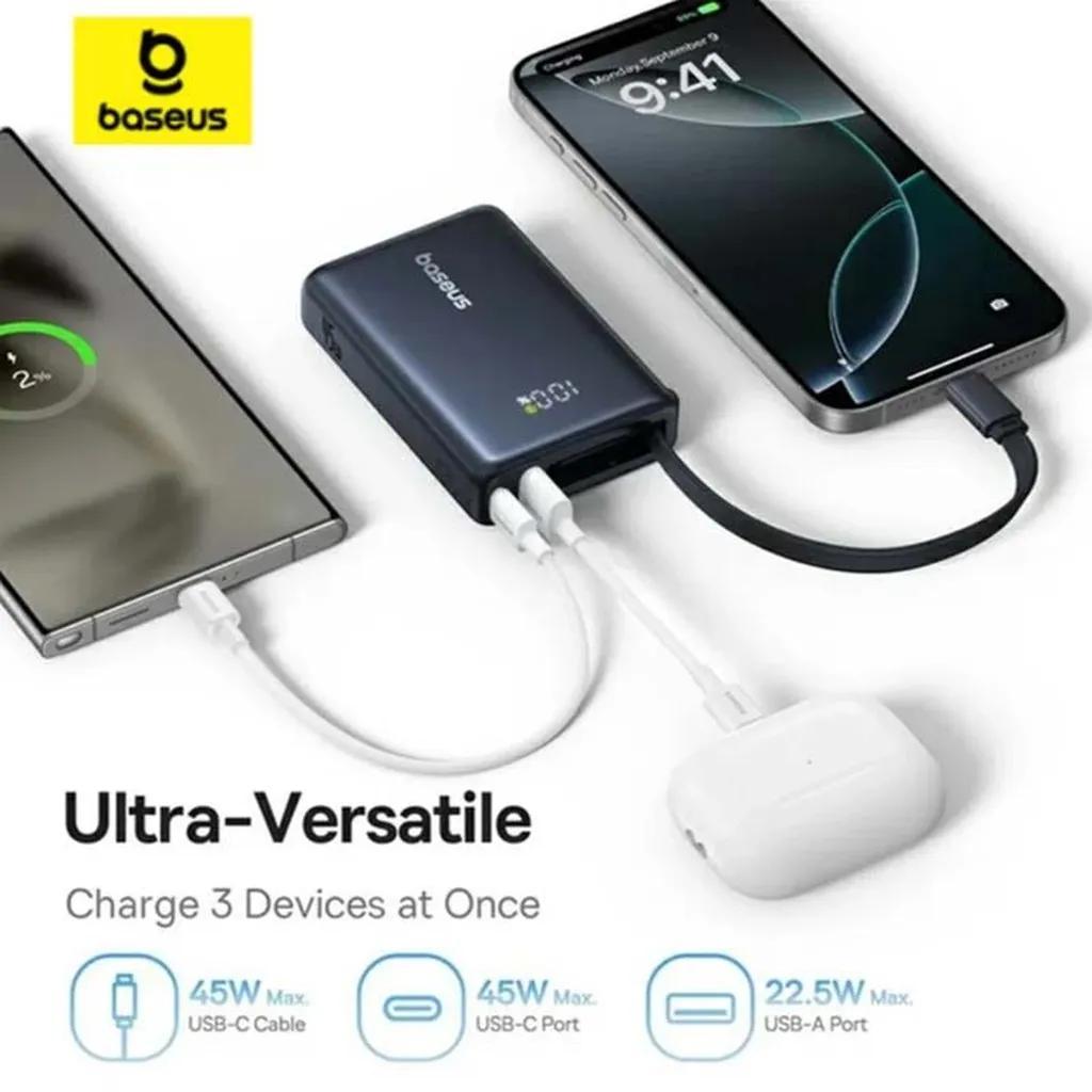 پاوربانک بیسوس مدل PicoGo 45W ظرفیت 10000 میلی آمپر ساعت  - تصویر 13