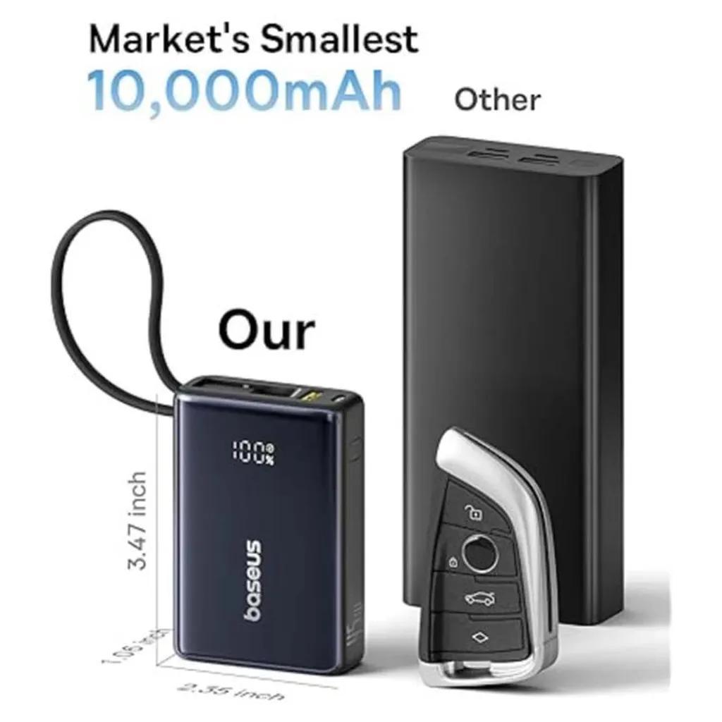 پاوربانک بیسوس مدل PicoGo 45W ظرفیت 10000 میلی آمپر ساعت  - تصویر 4