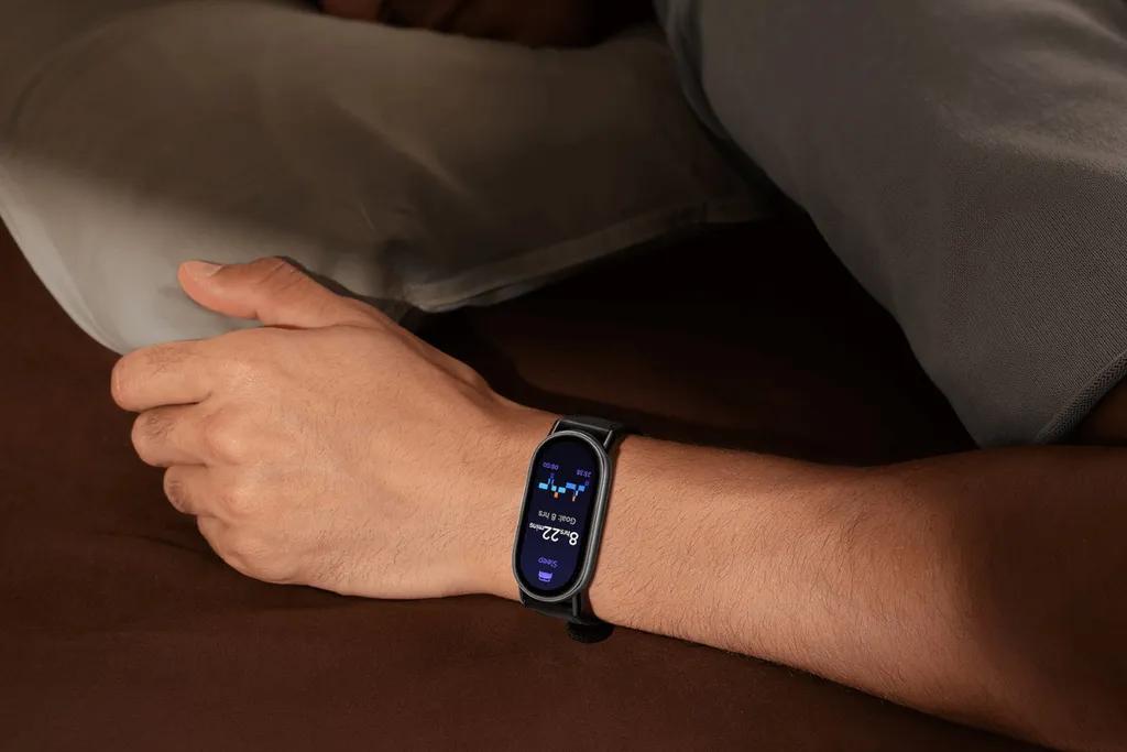 مچ بند هوشمند 46 میلیمتری شیائومی مدل Band 10 با بند سیلیکونی - تصویر 5