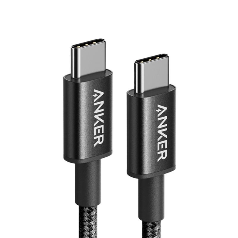 کابل تبدیل USB-C به USB-C انکر مدل Nylon A8752 طول یک متر - تصویر 1