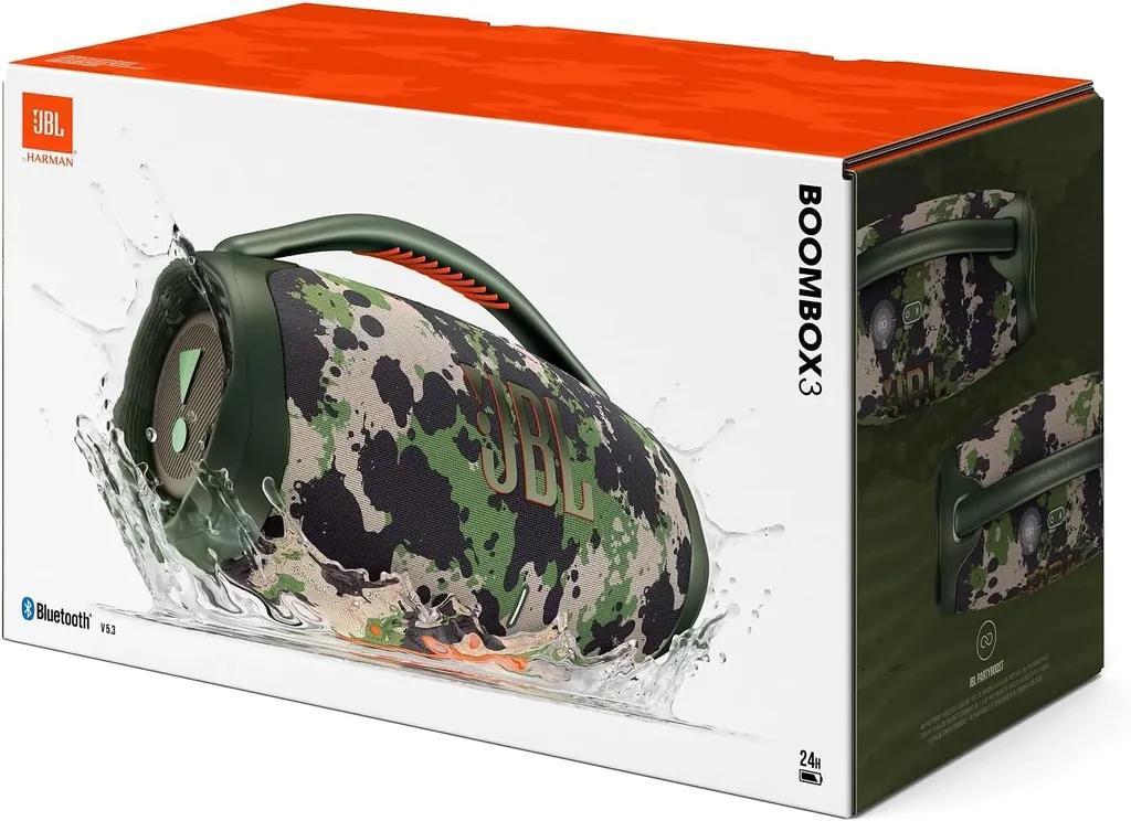 اسپیکر بلوتوثی قابل حمل جی بی ال مدل Boombox 3 - تصویر 2