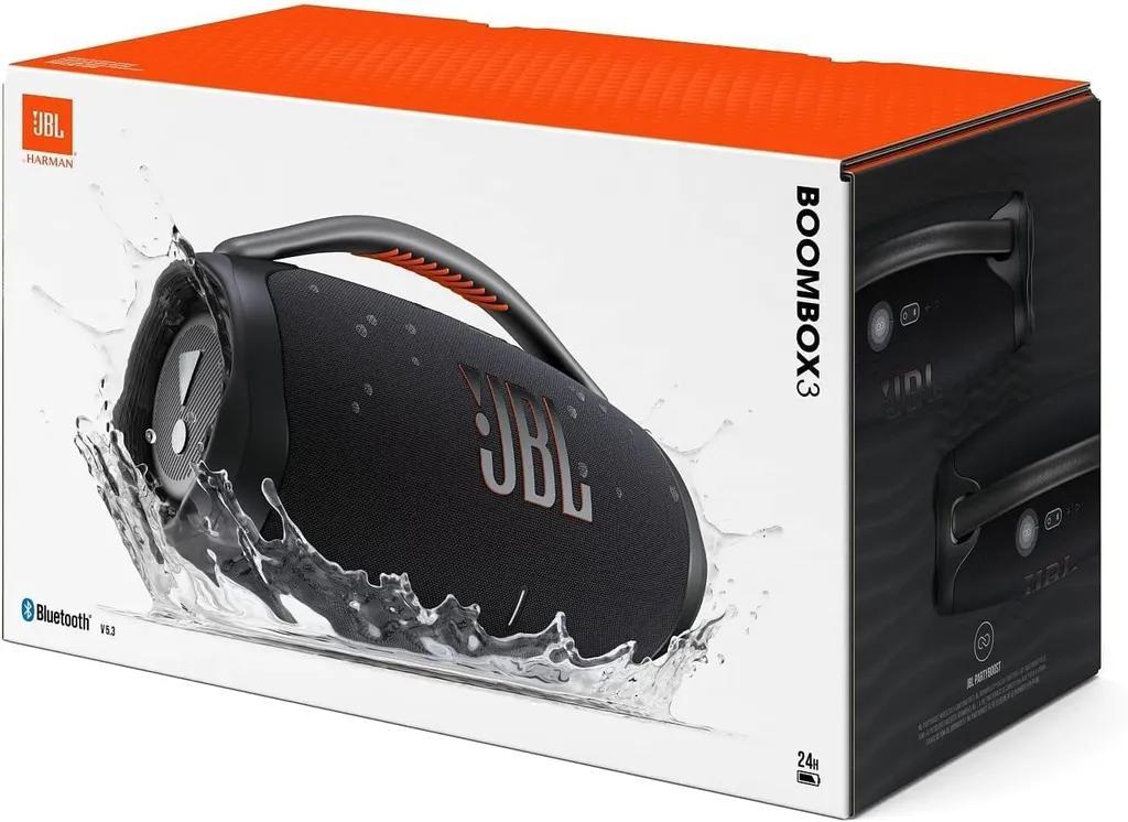 اسپیکر بلوتوثی قابل حمل جی بی ال مدل Boombox 3 - تصویر 11