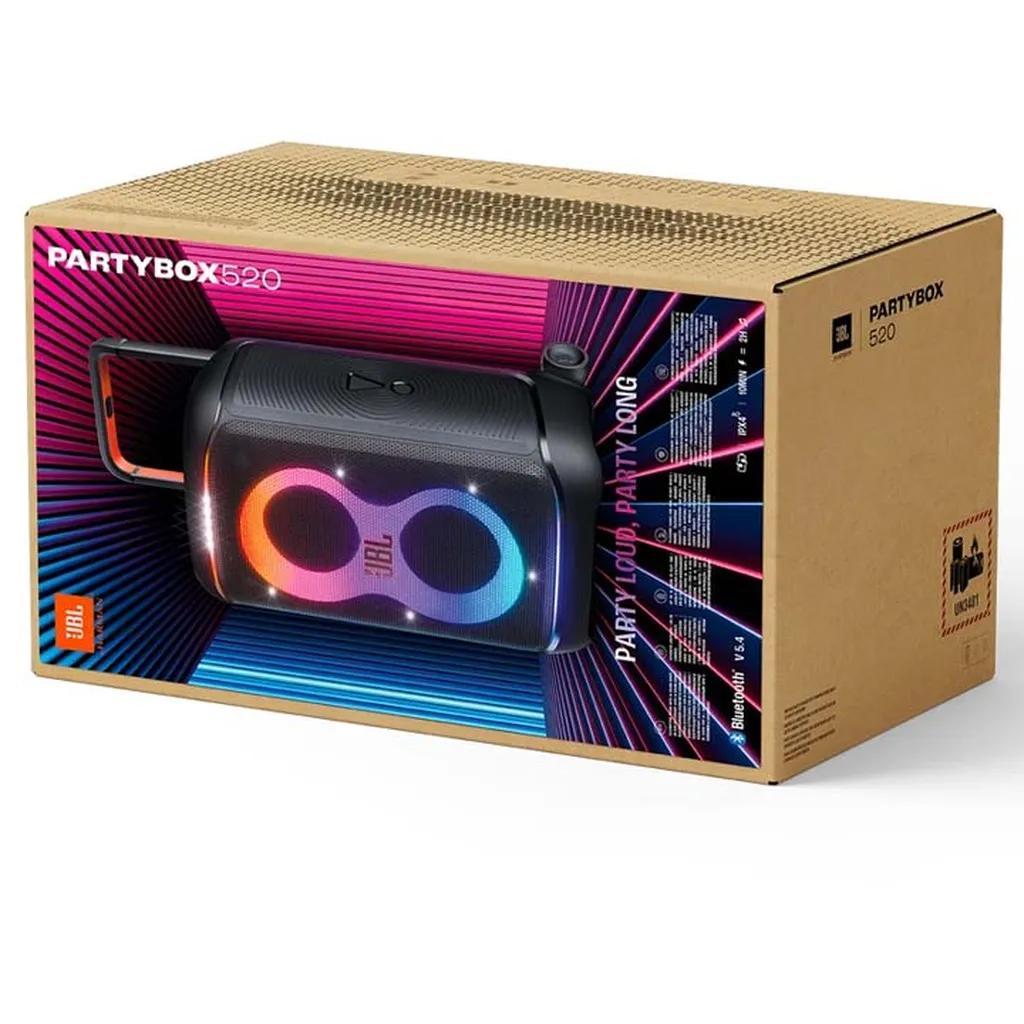 اسپیکر بلوتوثی قابل حمل جی بی ال مدل PartyBox 520 - تصویر 4