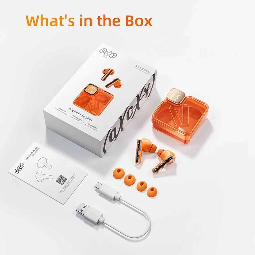 هدفون بلوتوثی کیو سی وای مدل MeloBuds Neo - تصویر 16