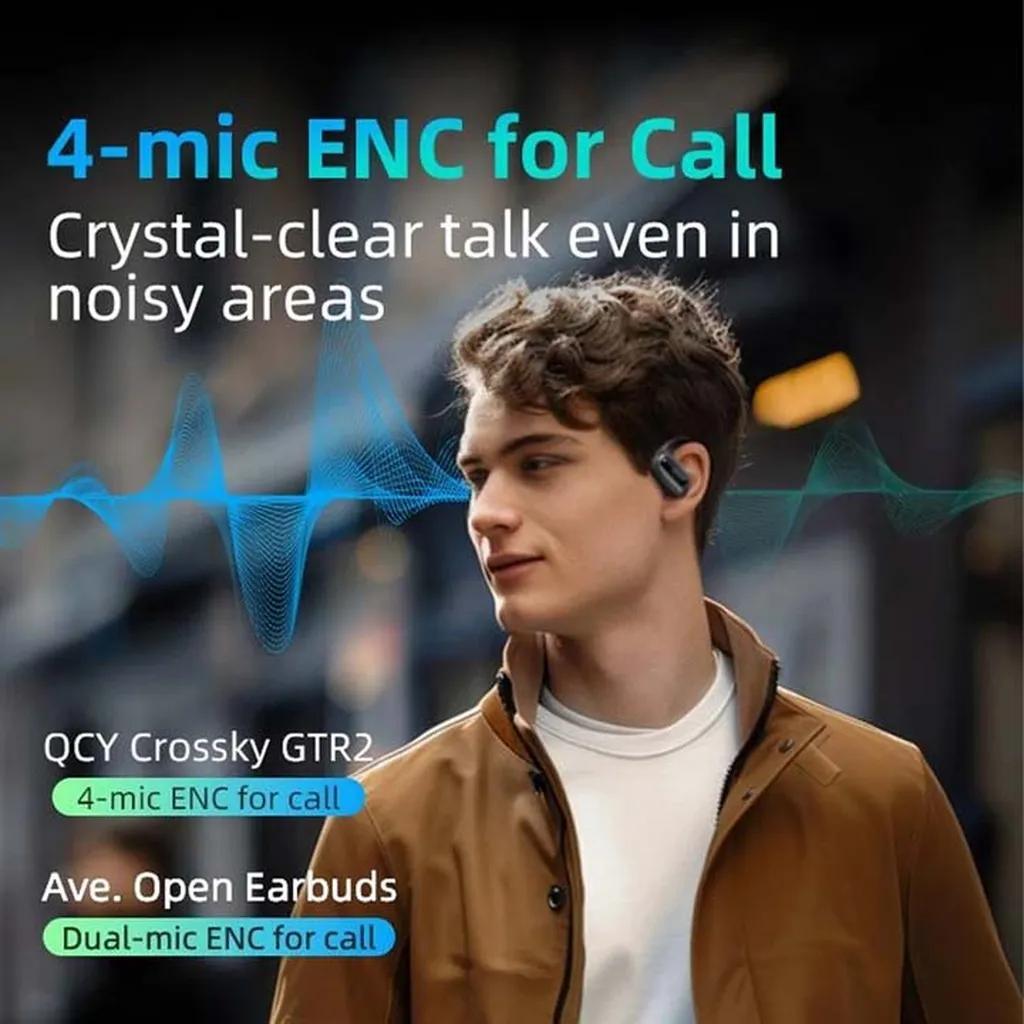هدفون بلوتوثی کیو سی وای مدل Crossky GTR2 - تصویر 6