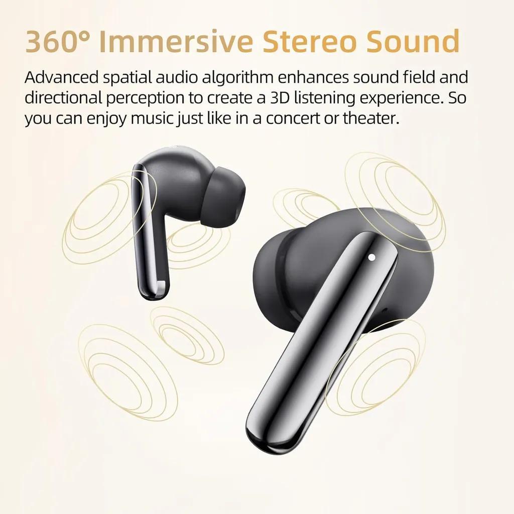 هدفون بلوتوثی کیو سی وای مدل Melobuds Pro HT08 - تصویر 2