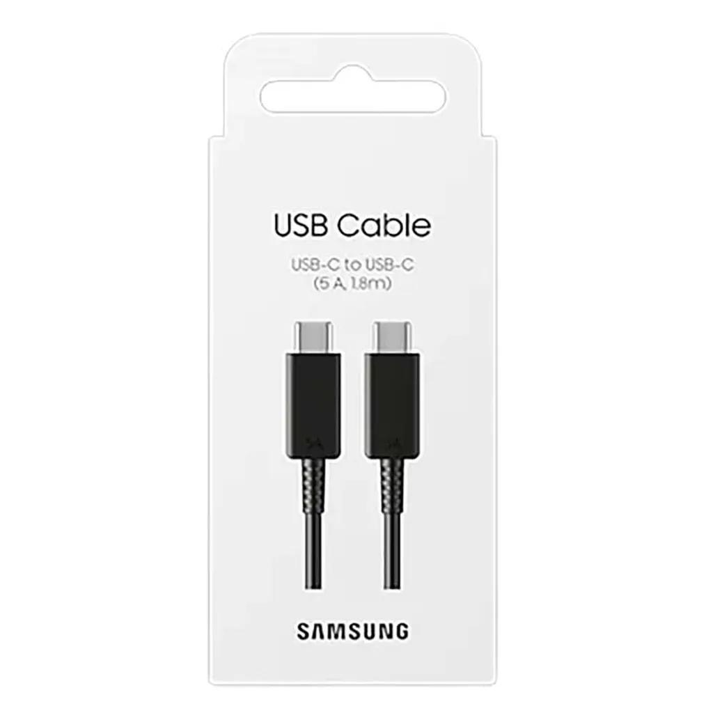 کابل تبدیل USB-C به USB-C سامسونگ مدل 1.8 متری - 5 آمپر - تصویر 7