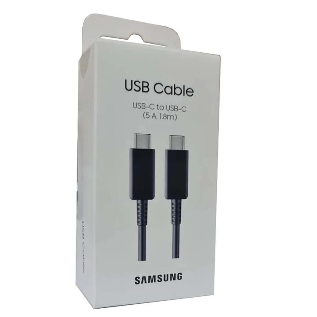 کابل تبدیل USB-C به USB-C سامسونگ مدل 1.8 متری - 5 آمپر - تصویر 4