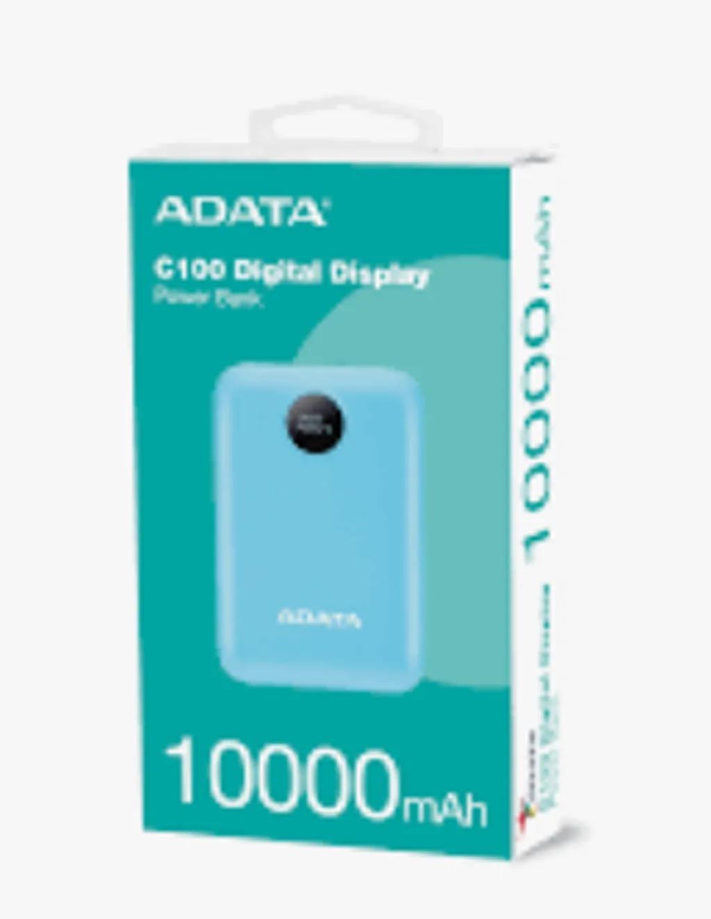 پاوربانک 20 وات ای دیتا مدل C100 Digital Display ظرفیت 10000 میلیآمپرساعت - تصویر 5