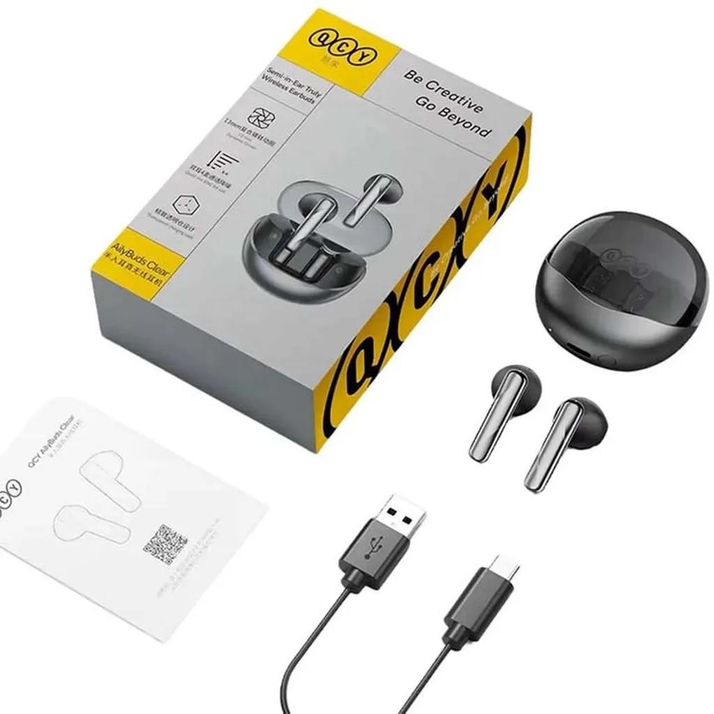 هدفون بلوتوثی کیو سی وای مدل T32 Aily Buds - تصویر 7