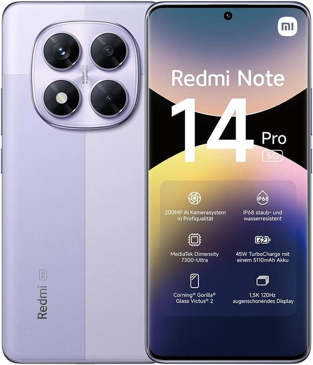گوشی موبایل شیائومی مدل Redmi Note 14 Pro 5G دو سیم کارت ظرفیت 256 گیگابایت و رم 12 گیگابایت - تصویر 6
