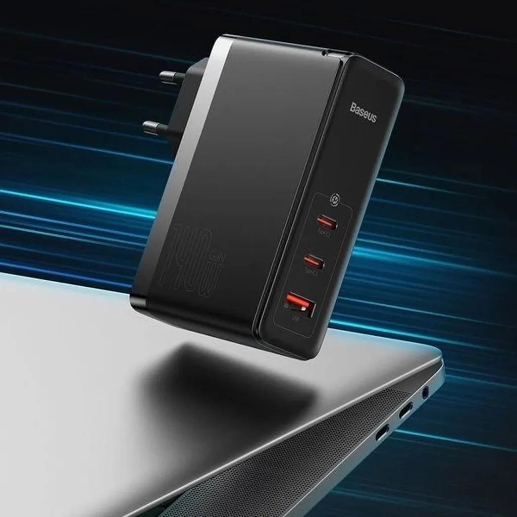 شارژر دیواری 140 وات باسئوس مدل GaN5 Pro Fast Charge CCGP100201 - تصویر 15