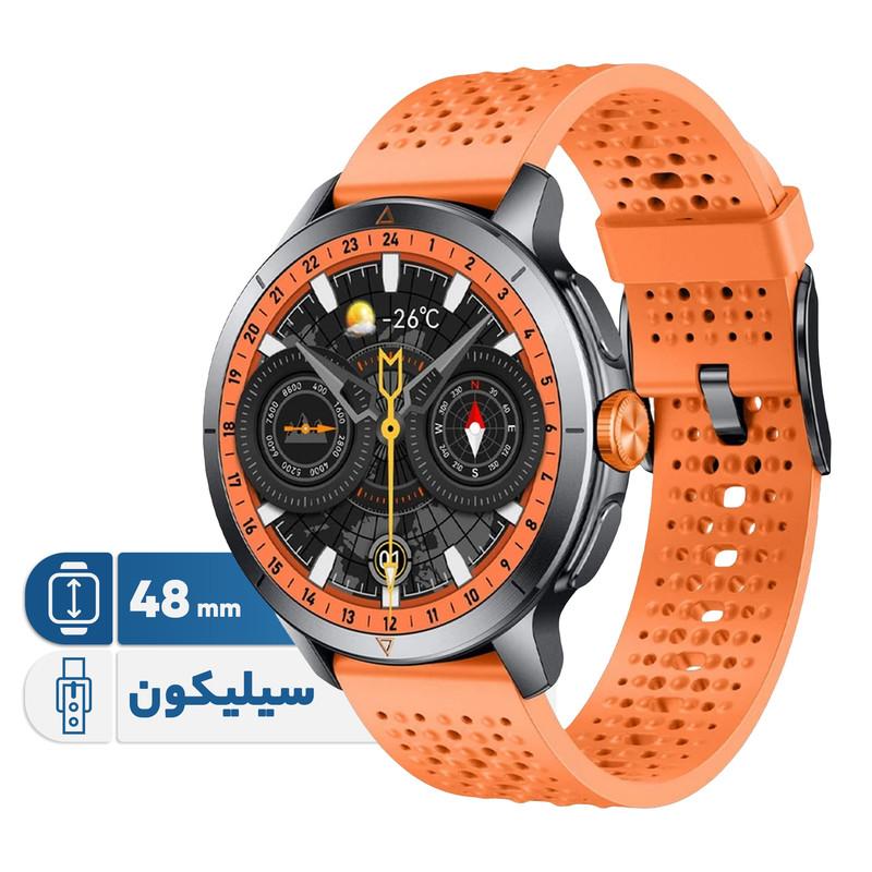 ساعت هوشمند گلوریمی مدل GX RACE مناسب برای ورزش، کنترل سطح اکسیژن خون، شمارش ضربان قلب، پایش وضعیت خواب - تصویر 1
