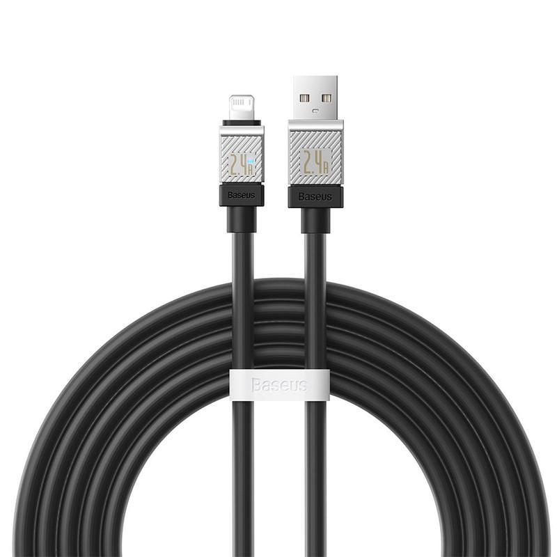 کابل تبدیل USB به لایتنینگ بیسوس مدل CoolPlay Series Fast طول 1 متر - تصویر 1
