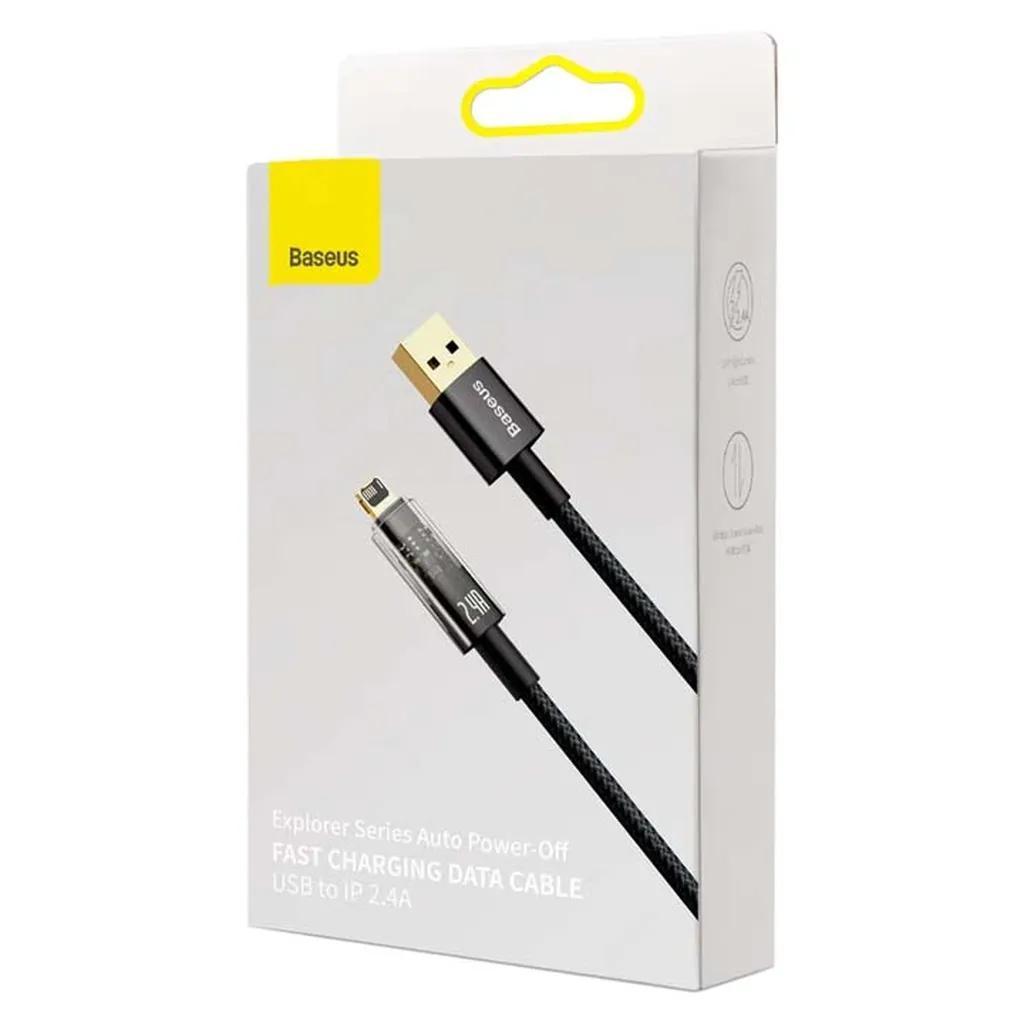 کابل تبدیل USB به لایتنینگ بیسوس مدل CoolPlay Series Fast طول 2 متر - تصویر 2