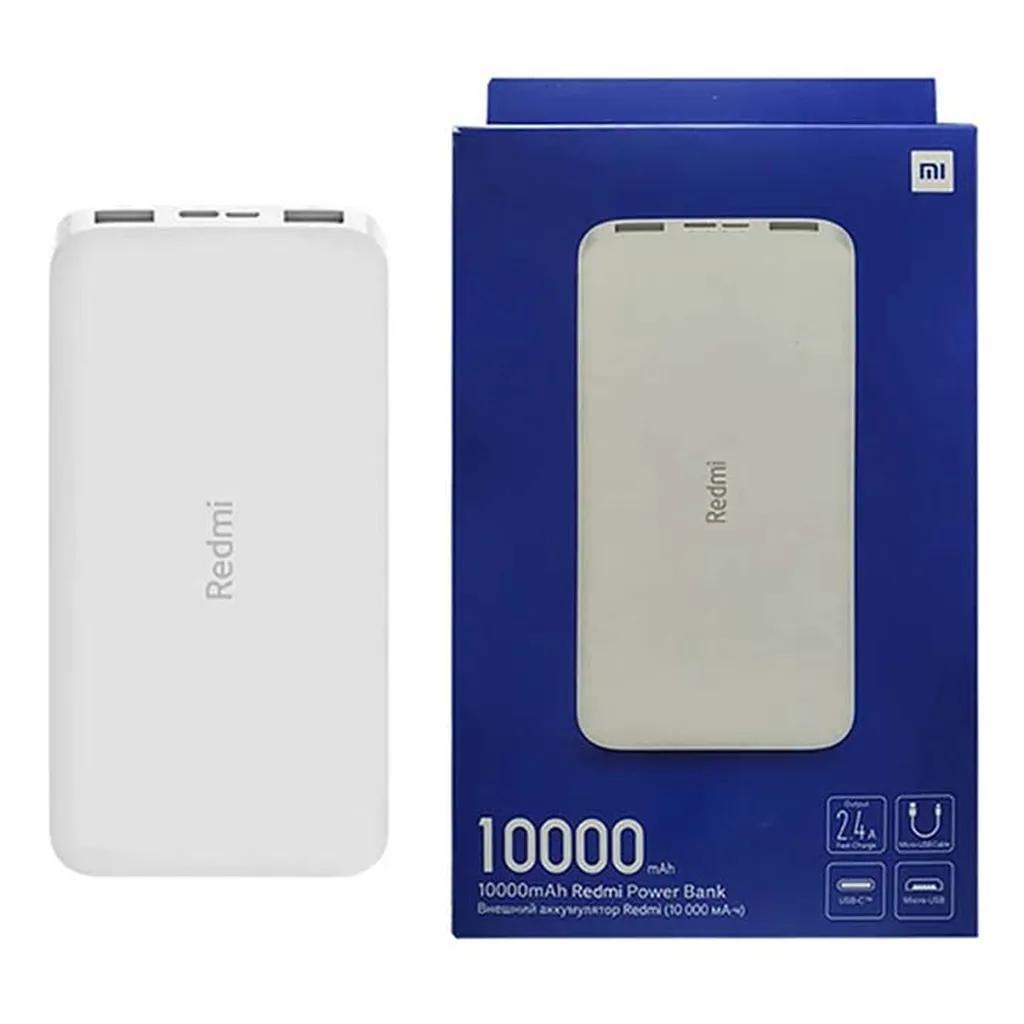 پاوربانک 10 وات شیائومی مدل Redmi ظرفیت 10000 میلی آمپر ساعت به همراه کابل تبدیل microUSB - تصویر 7
