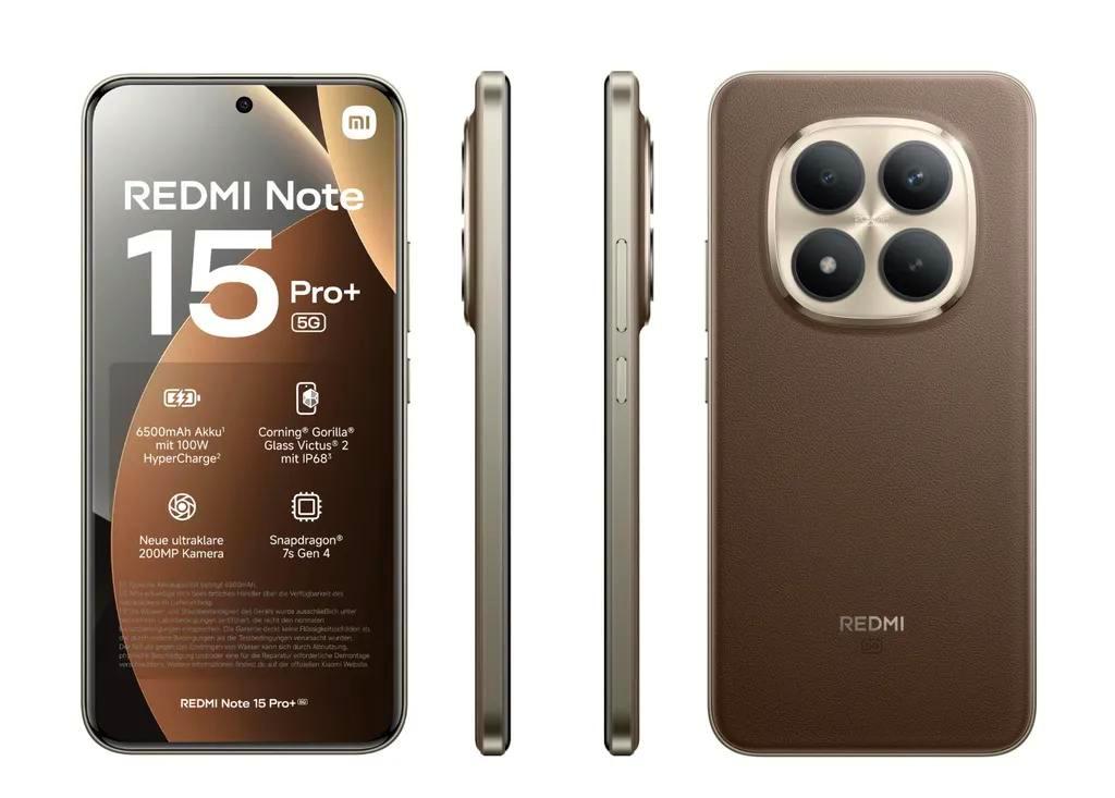گوشی موبایل شیائومی مدل Redmi Note 15 Pro Plus دو سیم کارت ظرفیت 512 گیگابایت و رم 12 گیگابایت - تصویر 2