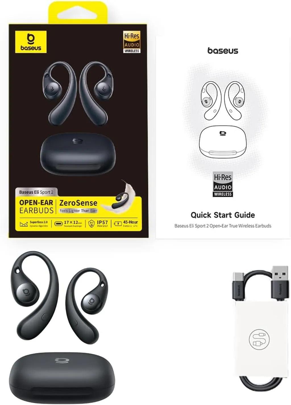 هدفون بلوتوثی بیسوس مدل  Eli Sport 2 Open-Ear - تصویر 8