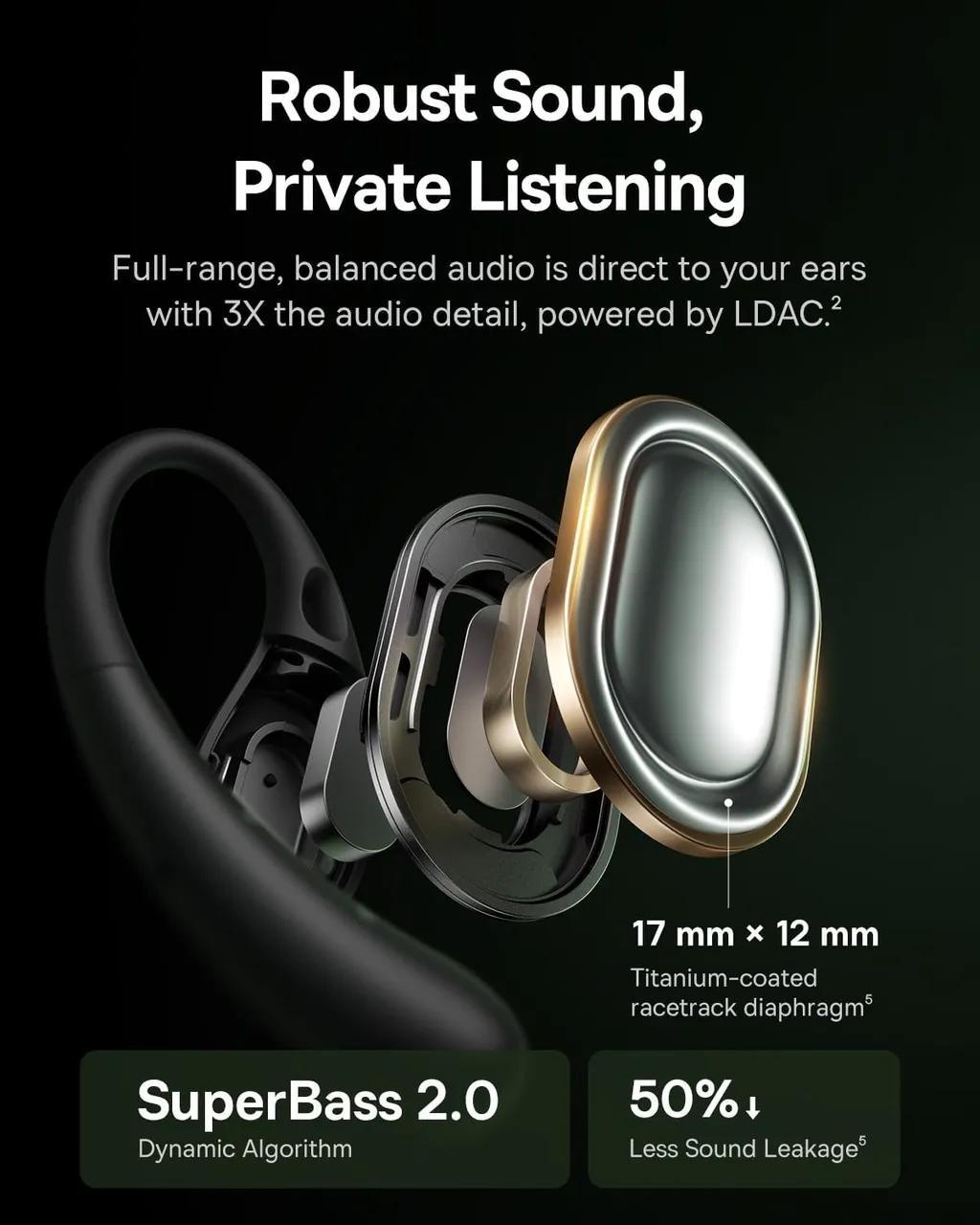 هدفون بلوتوثی بیسوس مدل  Eli Sport 2 Open-Ear - تصویر 4