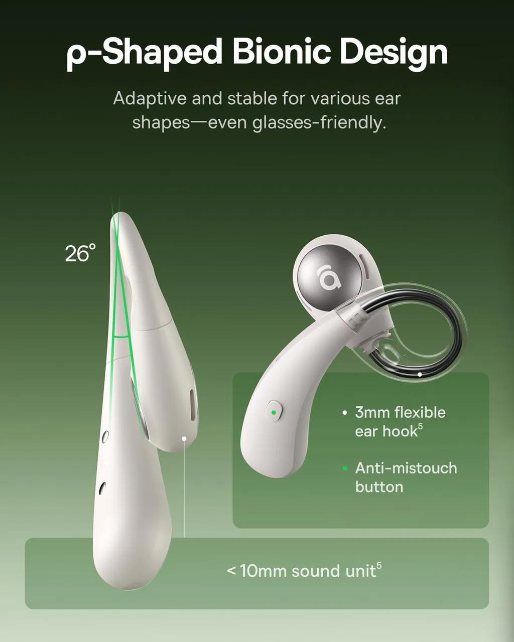 هدفون بلوتوثی بیسوس مدل  Eli Sport 2 Open-Ear - تصویر 7