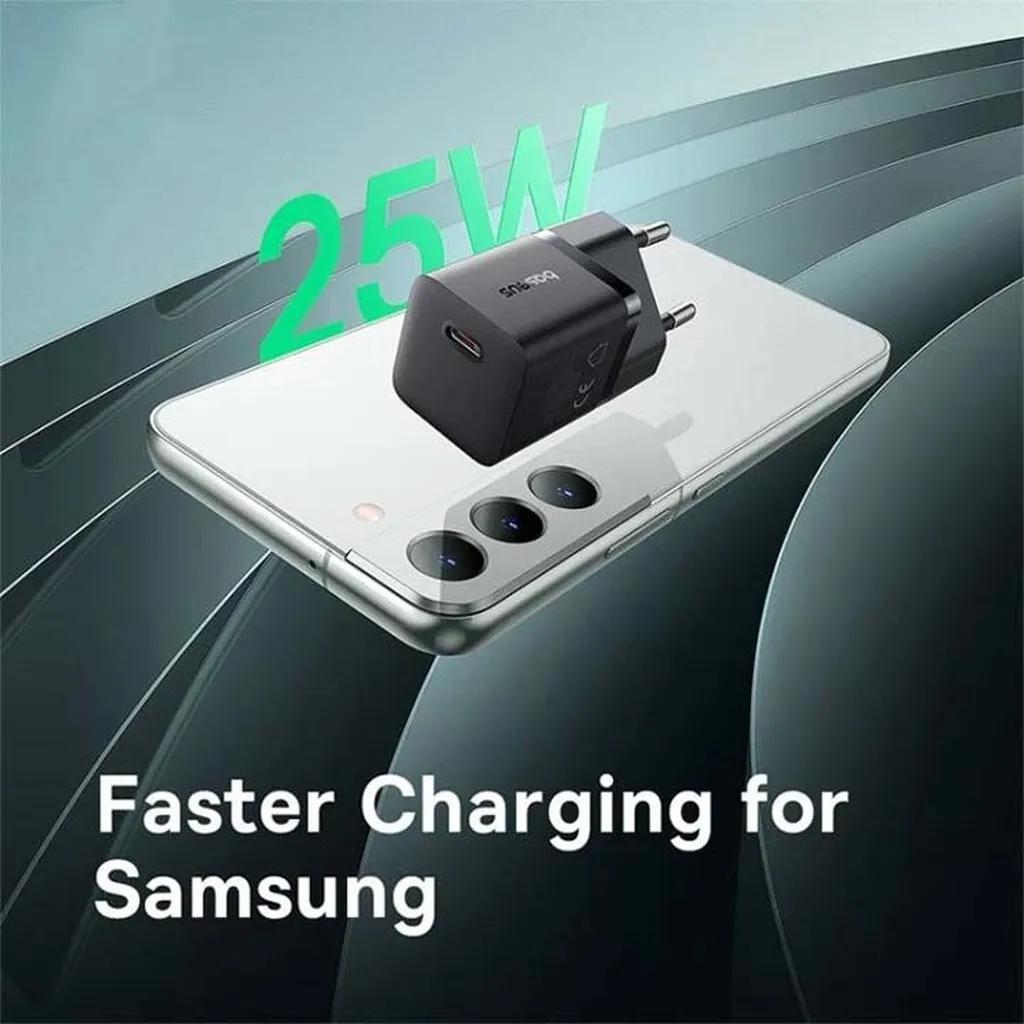 شارژر دیواری 25 وات بیسوس مدل GaN5 Mini - تصویر 4