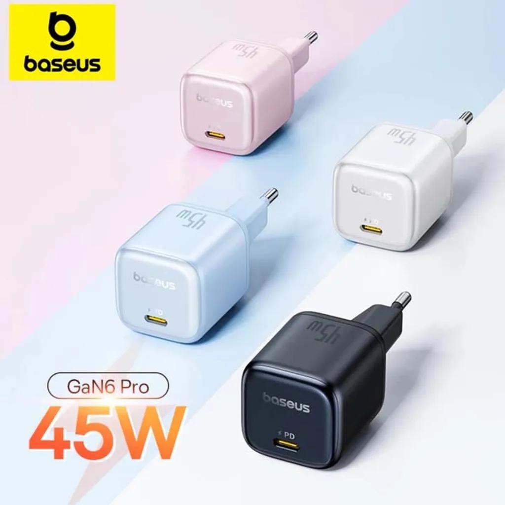 شارژر دیواری 45 وات بیسوس مدل PicoGo GaN 45W  - تصویر 3