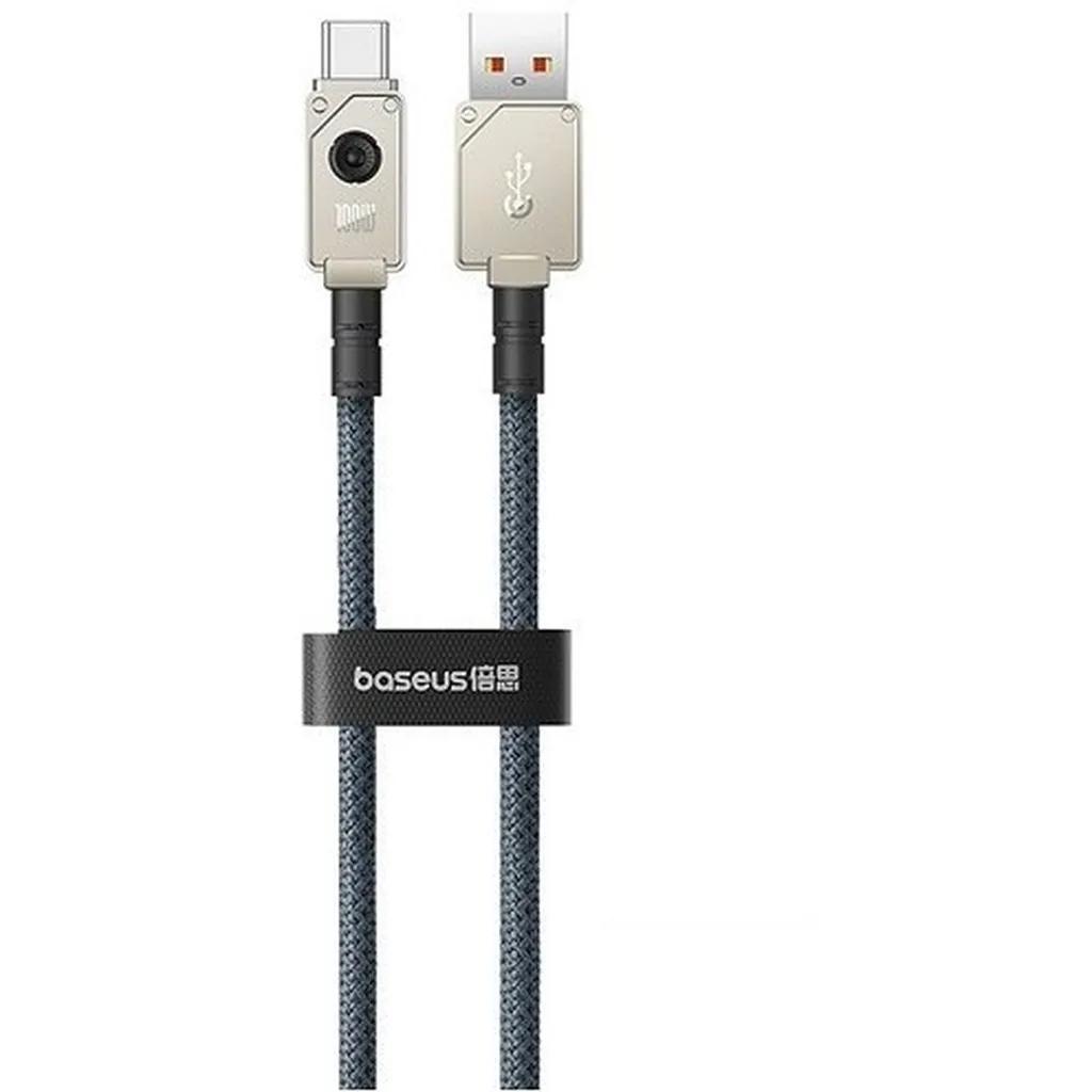 کابل تبدیل USB به USB-C بیسوس مدل Unbreakable Series 100W طول 1 متر - تصویر 7