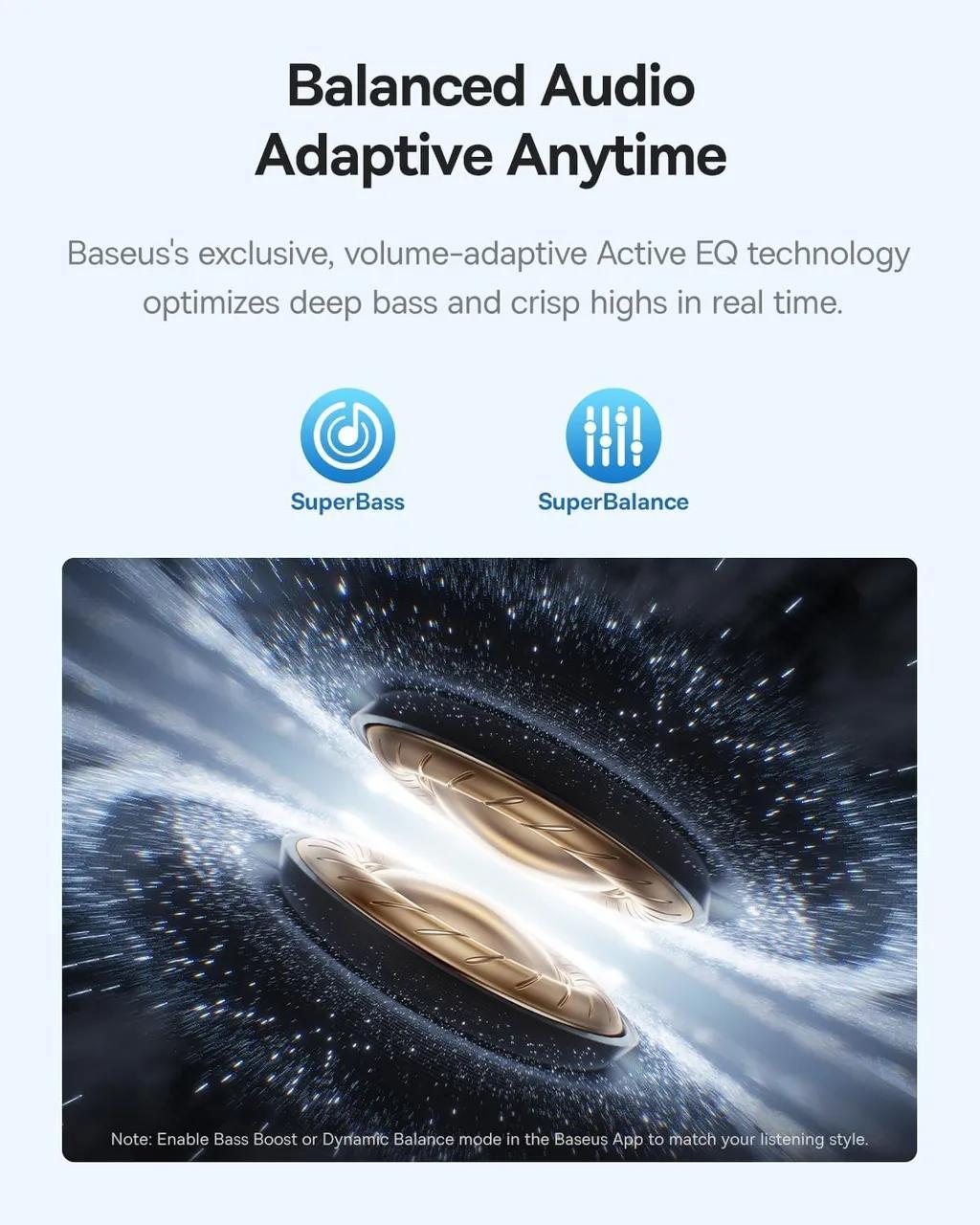 هدفون بلوتوثی بیسوس مدل Bass BP1 NC - تصویر 7