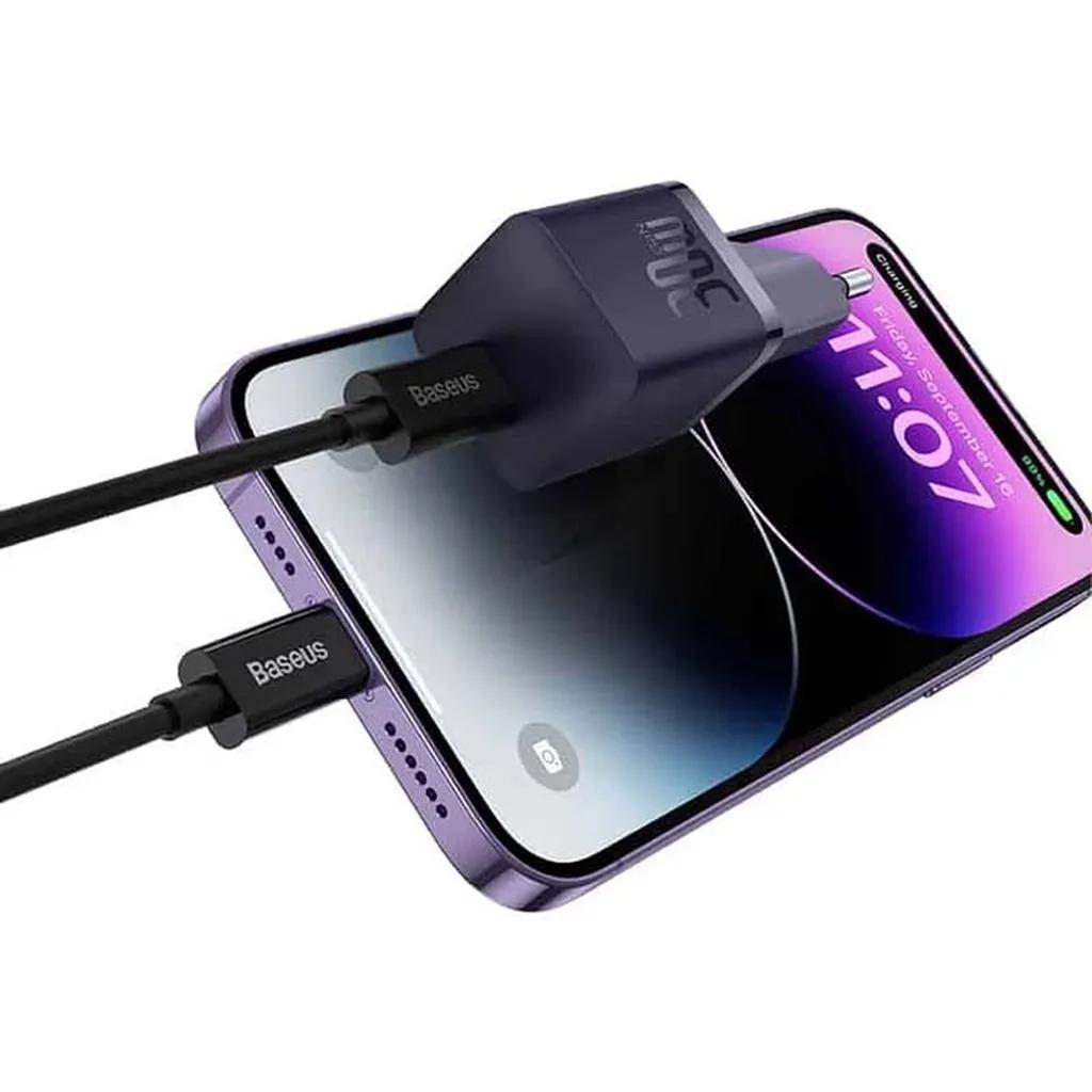 شارژر دیواری 30 وات باسئوس مدل GaN5 mini - تصویر 5