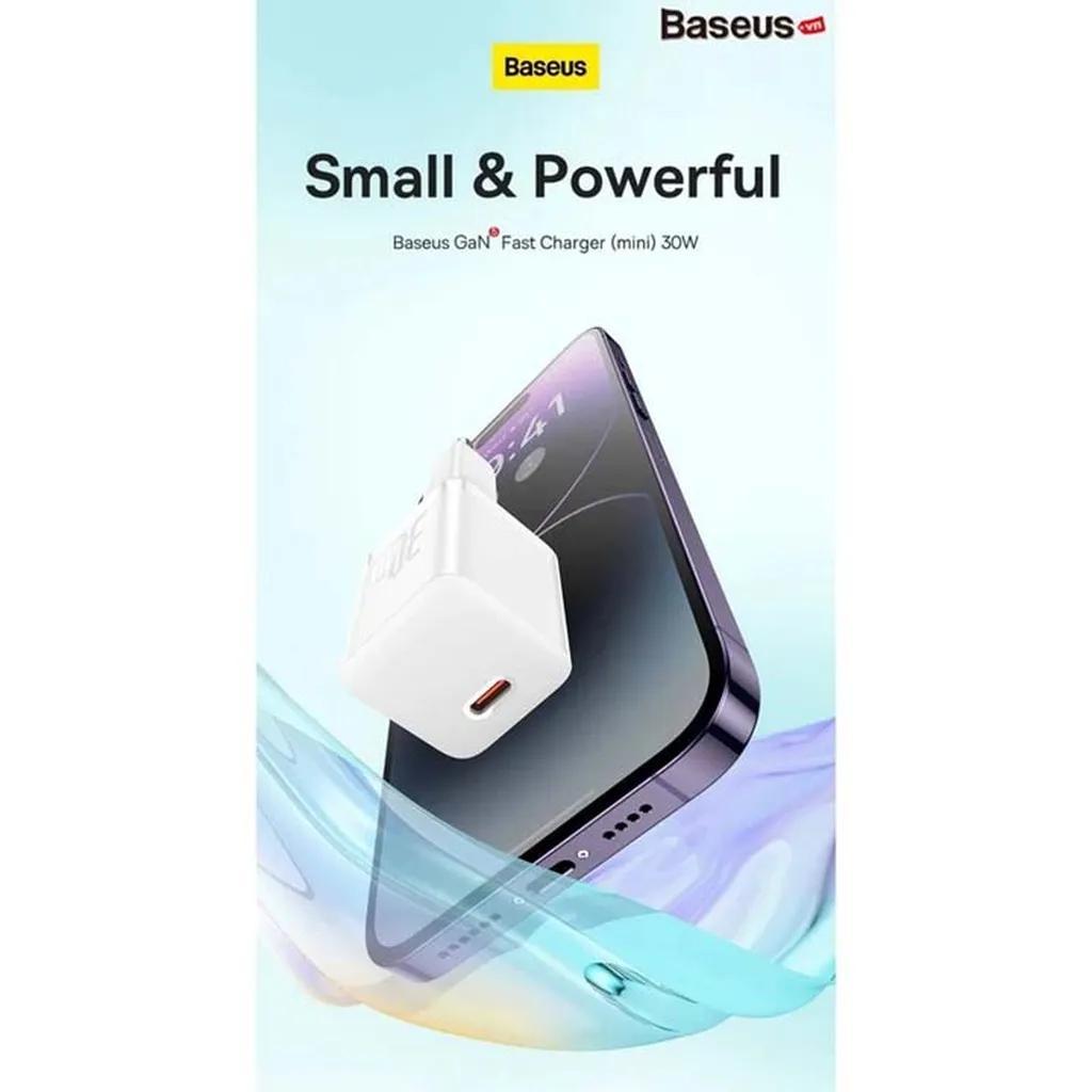 شارژر دیواری 30 وات باسئوس مدل GaN5 mini - تصویر 9