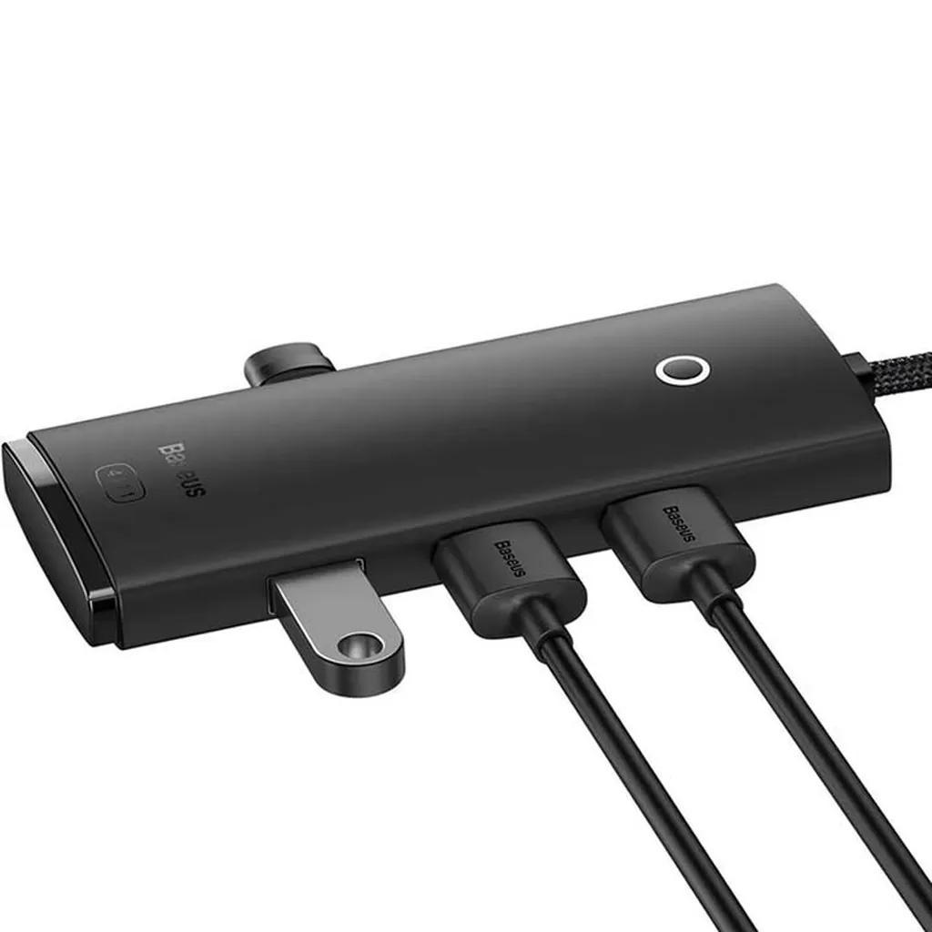 هاب 4 پورت USB 3.0 بیسوس مدل Lite Series WKQX030001 BS-OH012 - تصویر 4