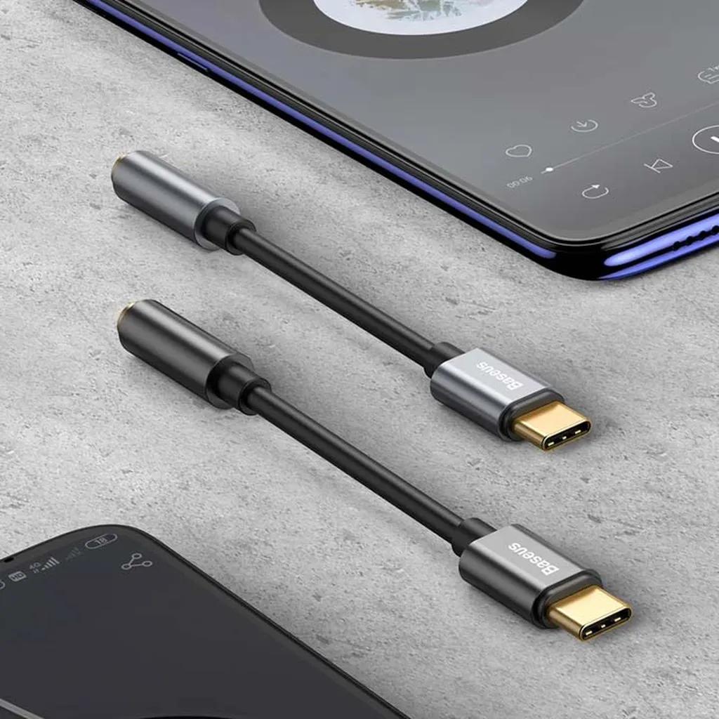 مبدل USB-C به AUX باسئوس مدل CATL54-01 - تصویر 7