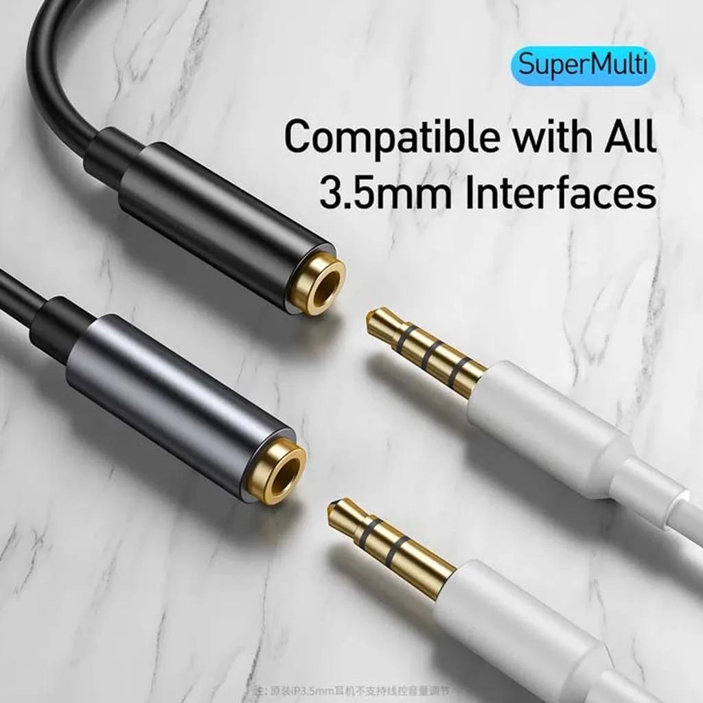 مبدل USB-C به AUX باسئوس مدل CATL54-01 - تصویر 2