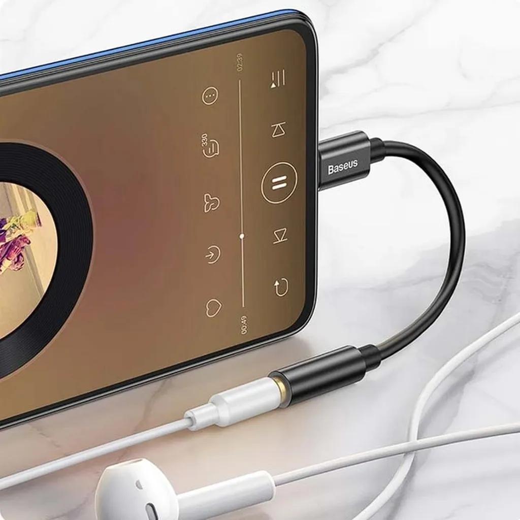 مبدل USB-C به AUX باسئوس مدل CATL54-01 - تصویر 13