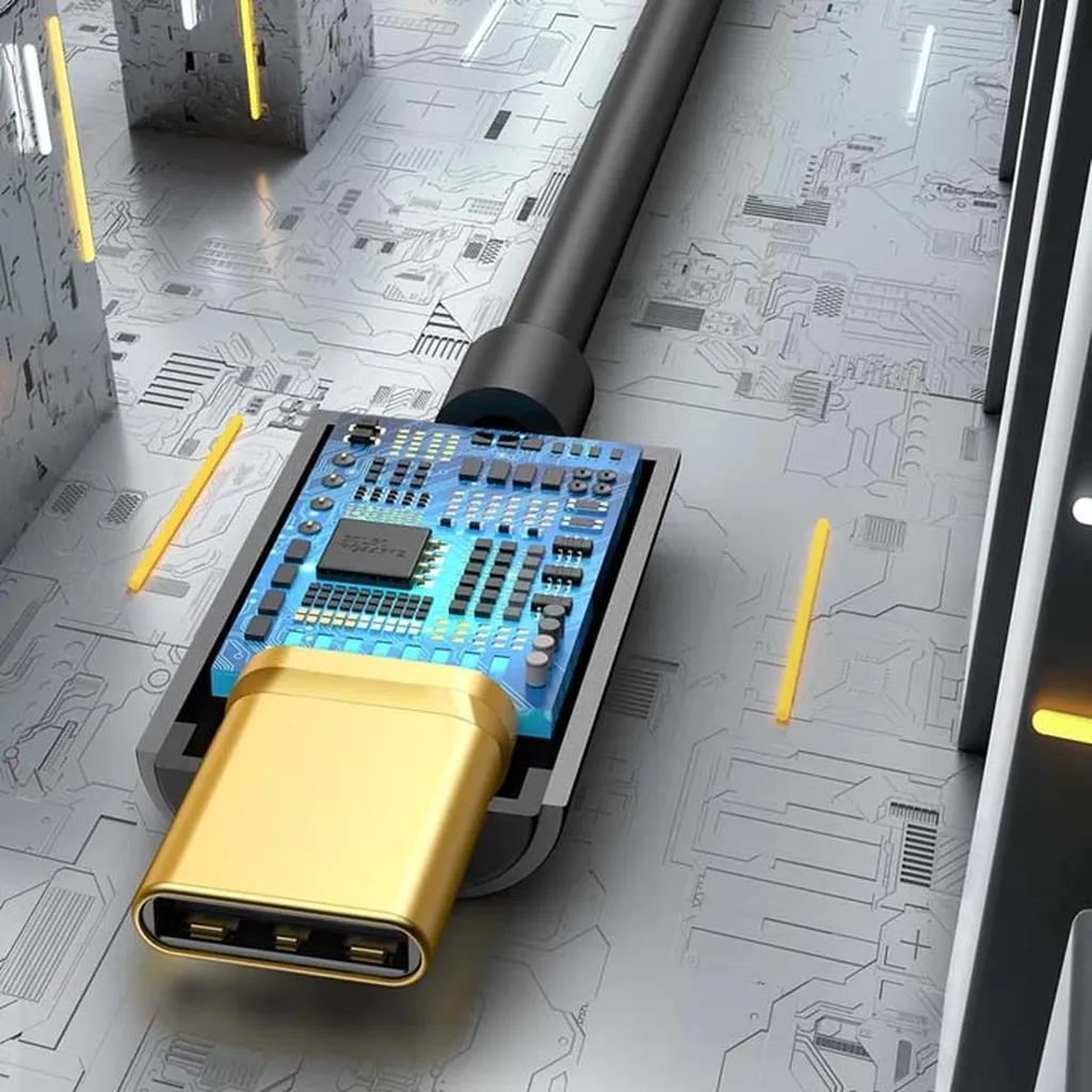 مبدل USB-C به AUX باسئوس مدل CATL54-01 - تصویر 14