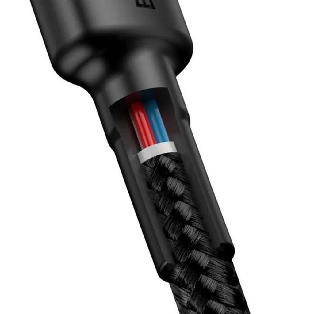 کابل تبدیل USB به USB-C باسئوس مدل CATKLF-CG1 Cafule طول 2 متر - تصویر 2